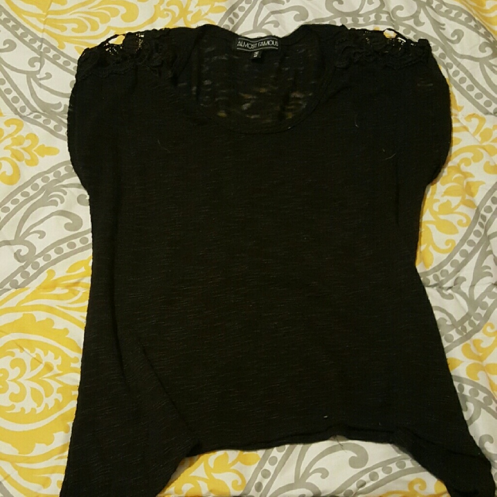 Black shirt almost famous