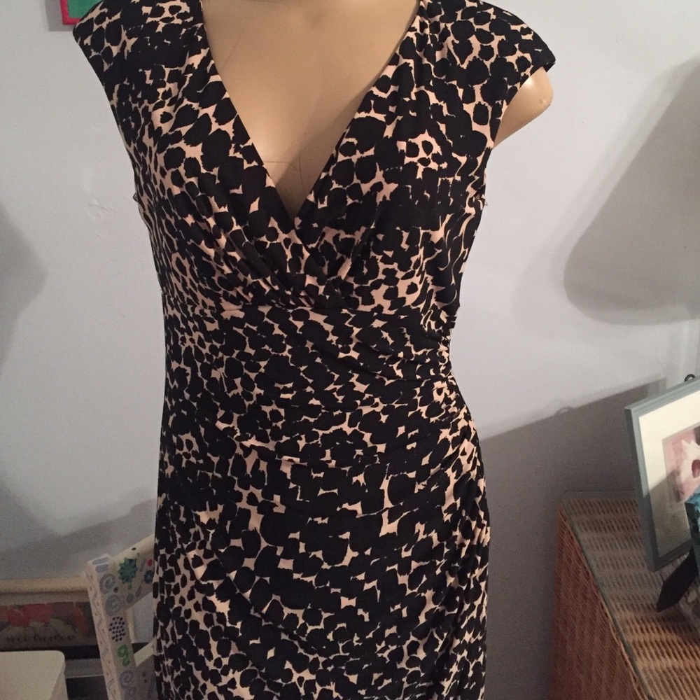 Animal print dress