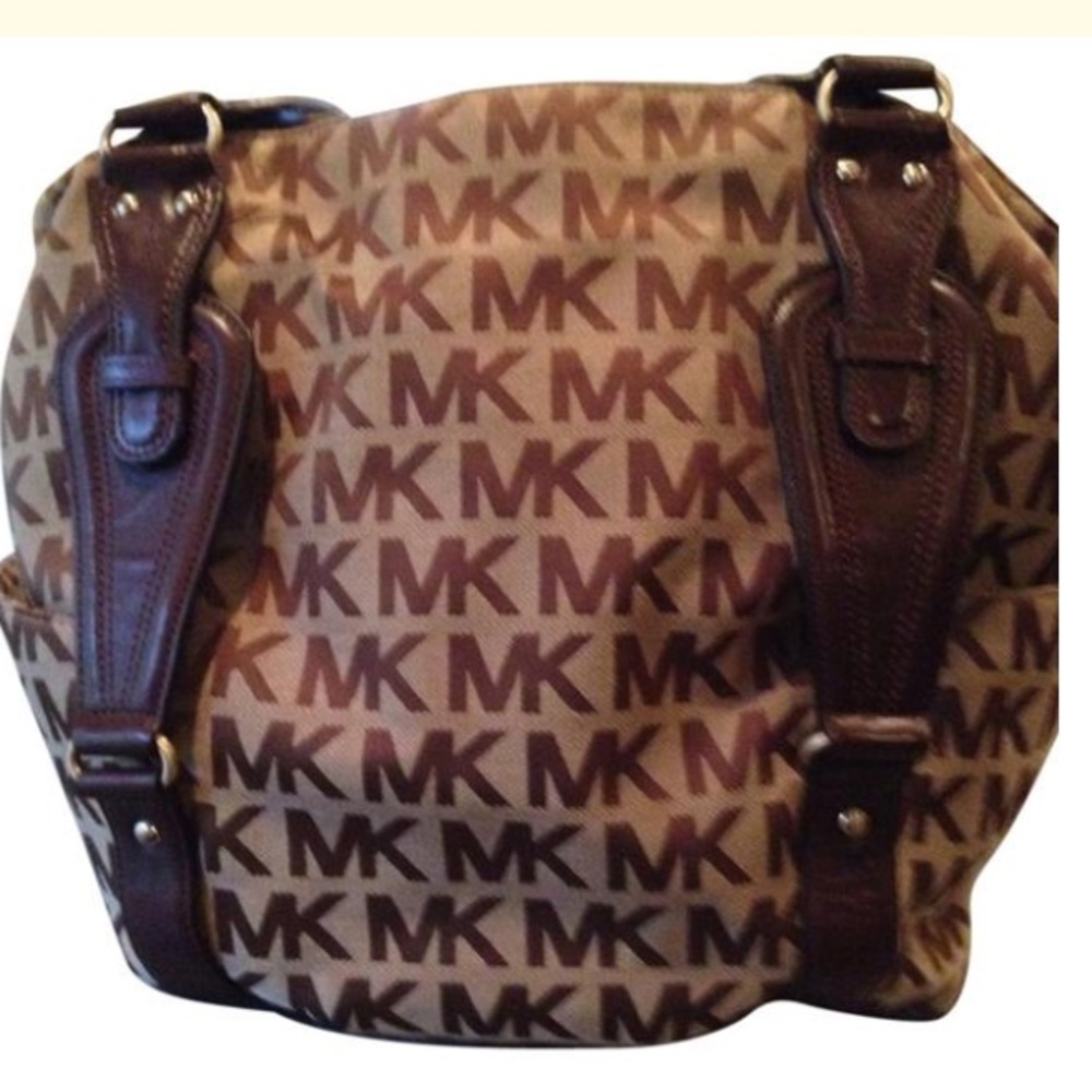 Authentic Michael Kors Monogram Satchel