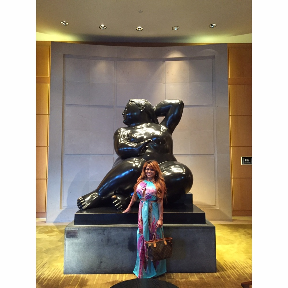 Maxi Boho Adjustable Dress With Double High Slits. - Picture 4 of 7