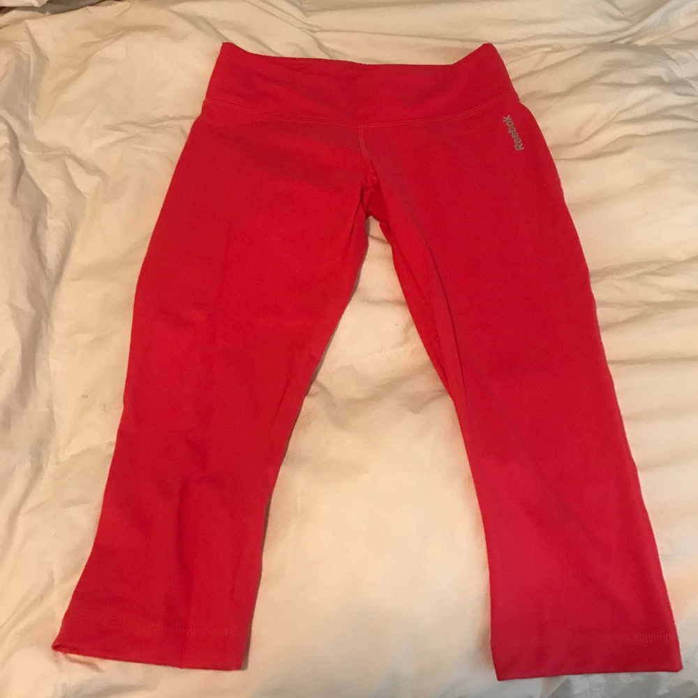 Pink Reebok Workout Pants