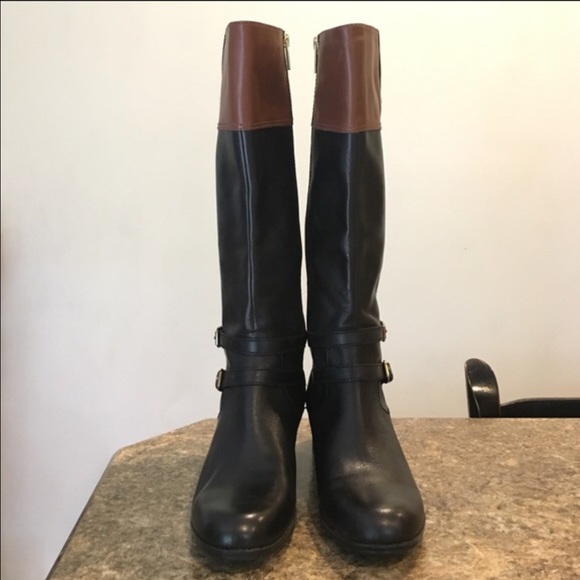 🎉SOLD🎉Leather riding boots. - Picture 2 of 3