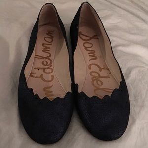 Navy blue flat or just twice