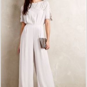 Acacia embroidered jumpsuit from Anthropologie