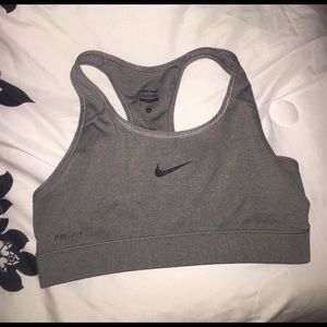 Nike Grey Sports Bra