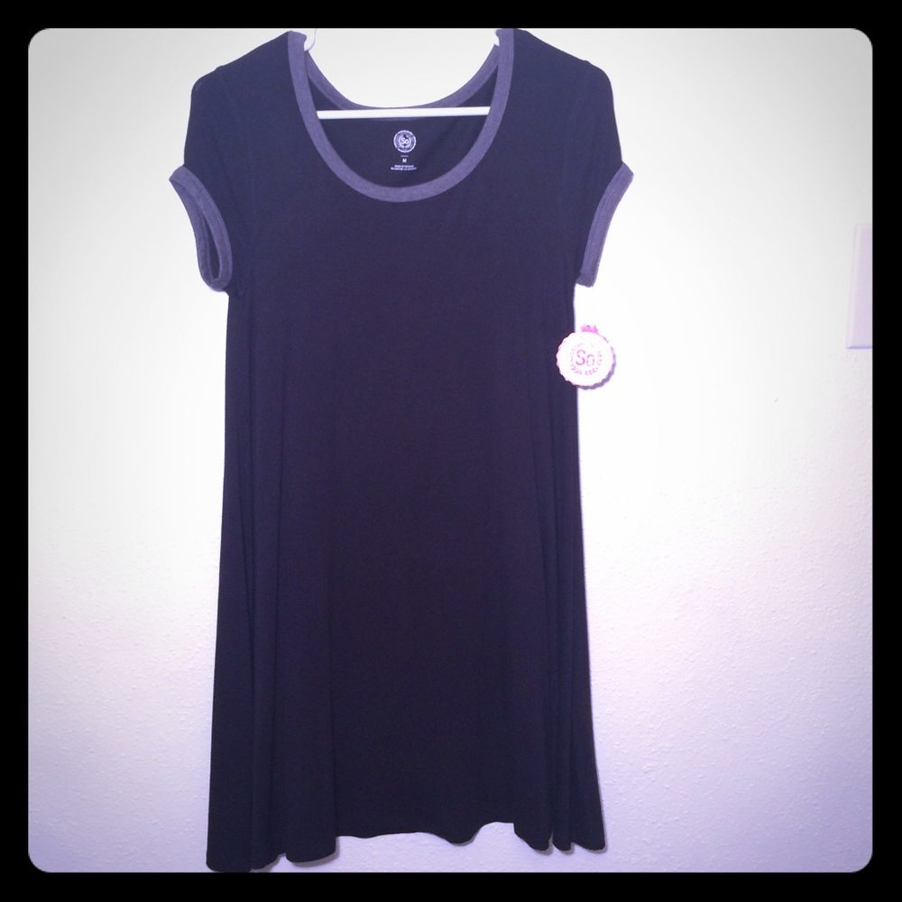 Cap Sleeve Swing Dress