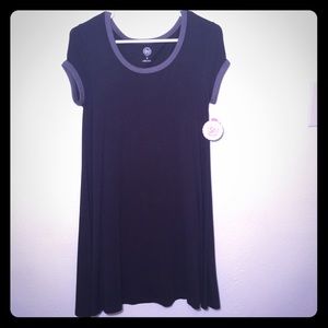 Cap Sleeve Swing Dress