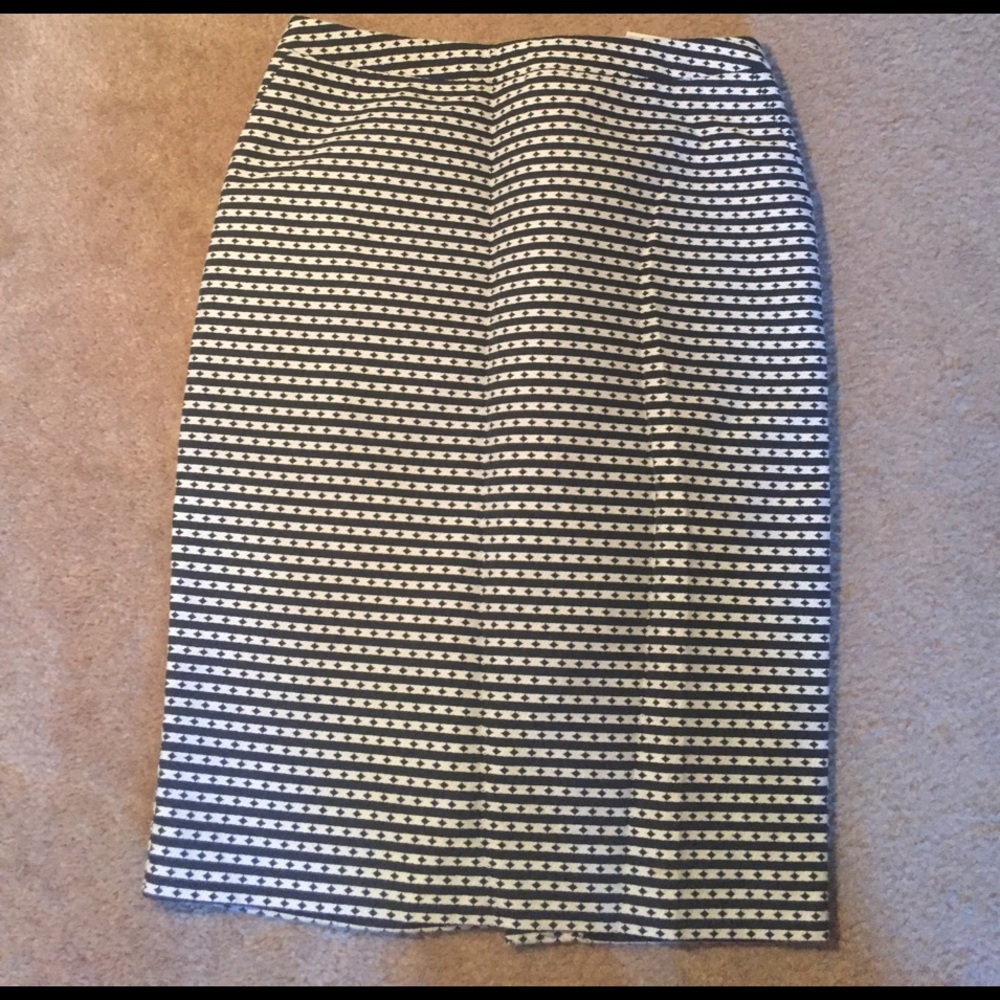 A Line Knee Length Skirt