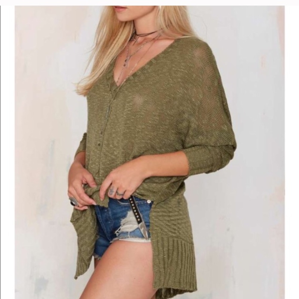 Nasty gal oversized knit sweater