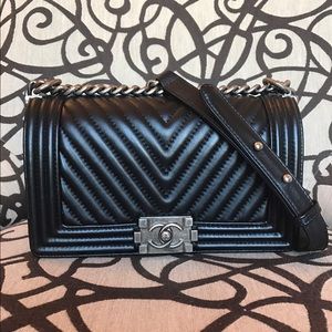 Lambskin handbag