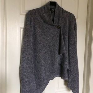 Bobeau One-Button Sweater - L