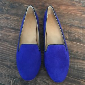 JCREW cobalt flats