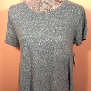 Lularoe small green heathered Carly dress NWT