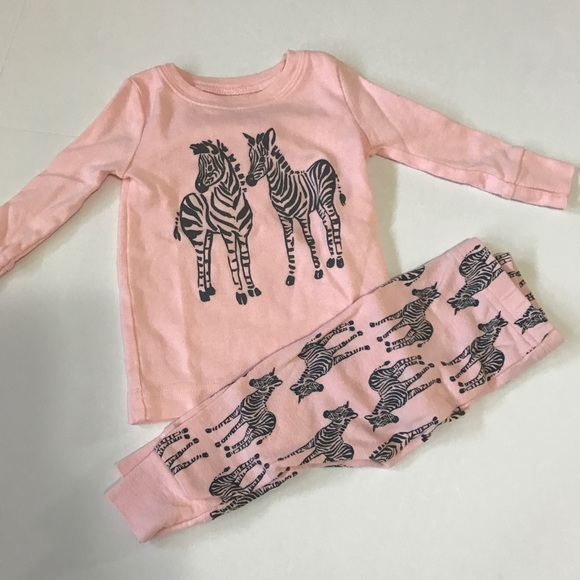Old Navy Other - 🎉 HP 🎉 Navy long sleeve zebra pjs