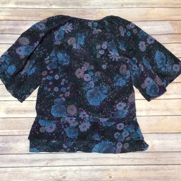 Gianni Bini Floral Top Size Small - Picture 2 of 2