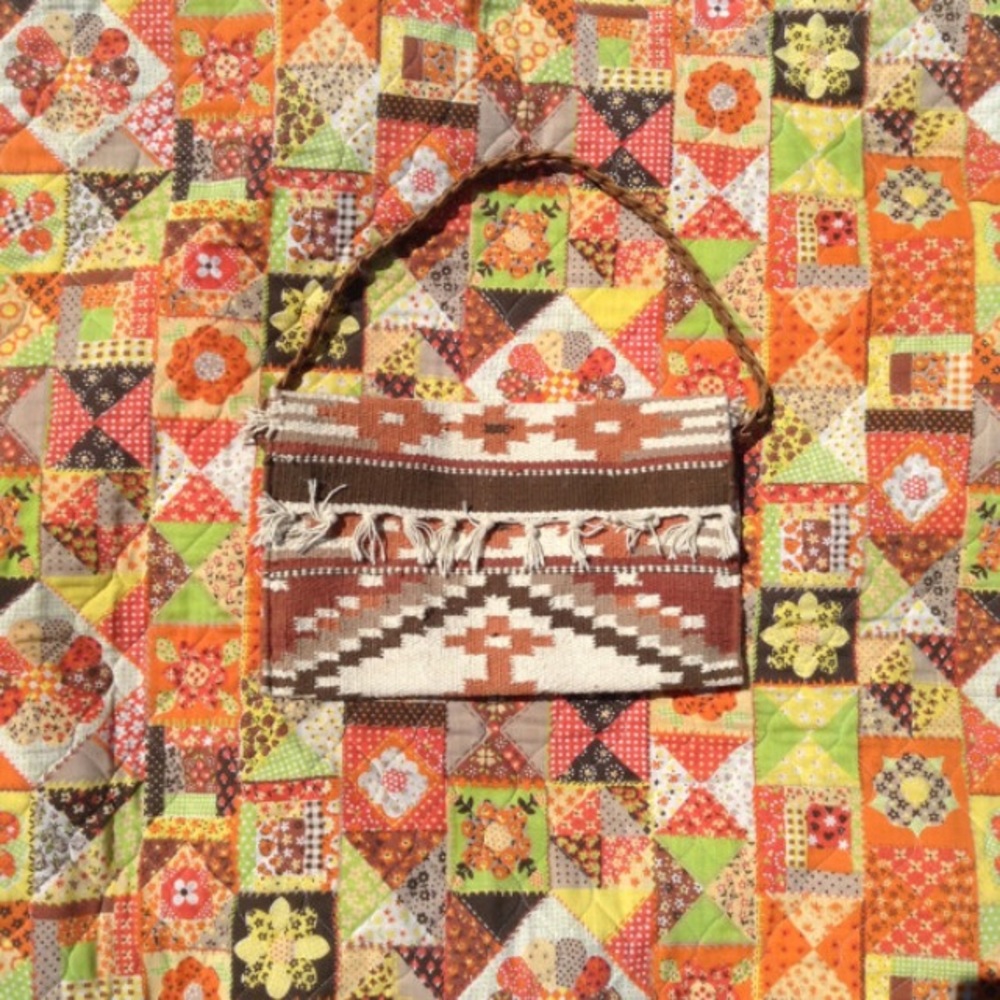 Woven handbag