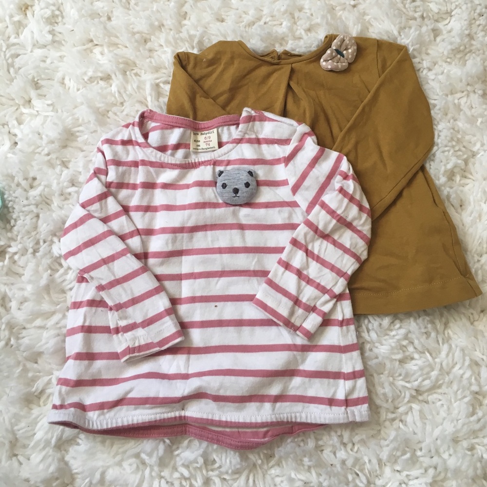 Zara baby girl shirts