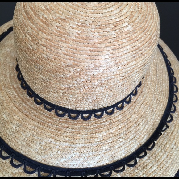 Sutton/Studio beige/black large brim hat - Picture 3 of 6