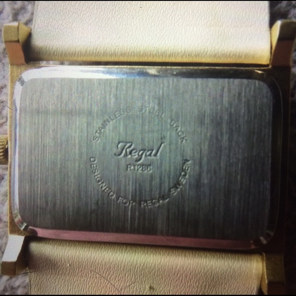 Regal Sweden Beige and Gold color Wristwatch