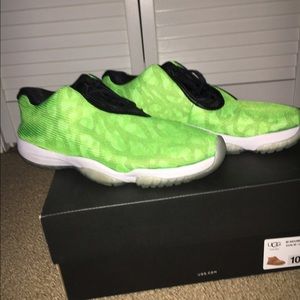 Lime green Jordan futures