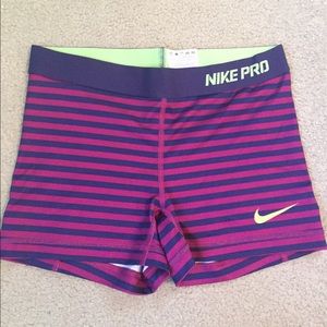Nike pro compression shorts