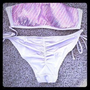 Rose colored cheeky bikini Victoria's Secret