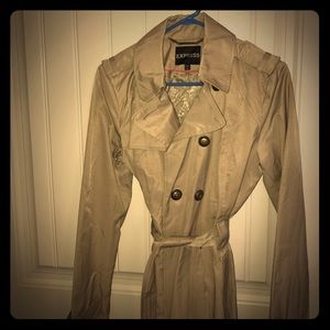 Express Tan Trench