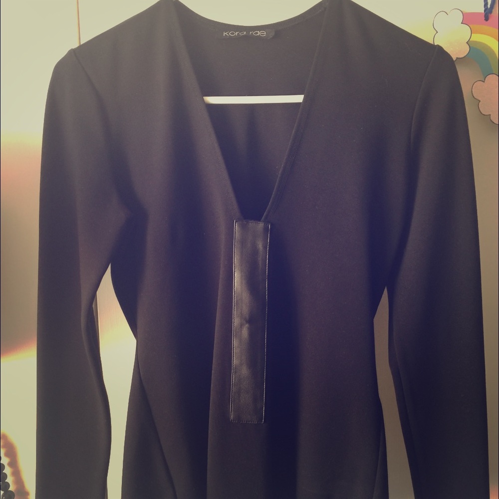 Kora Rae black bodysuit