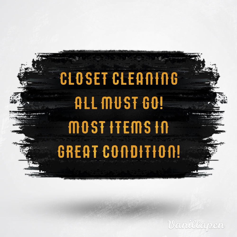 Closet Cleaning!
