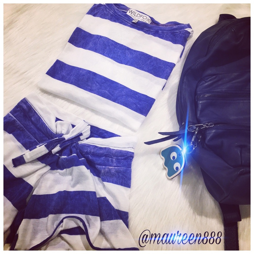 Wildfox || Rugby Stripe || BBJ & Cutie Shorts