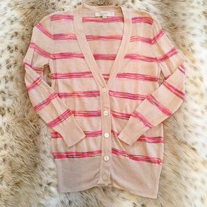 LOFT boyfriend cardigan