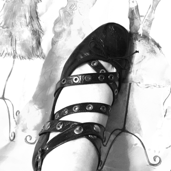 Zara Shoes - Zara rocker ballerina flats NWT sz 9 real leather