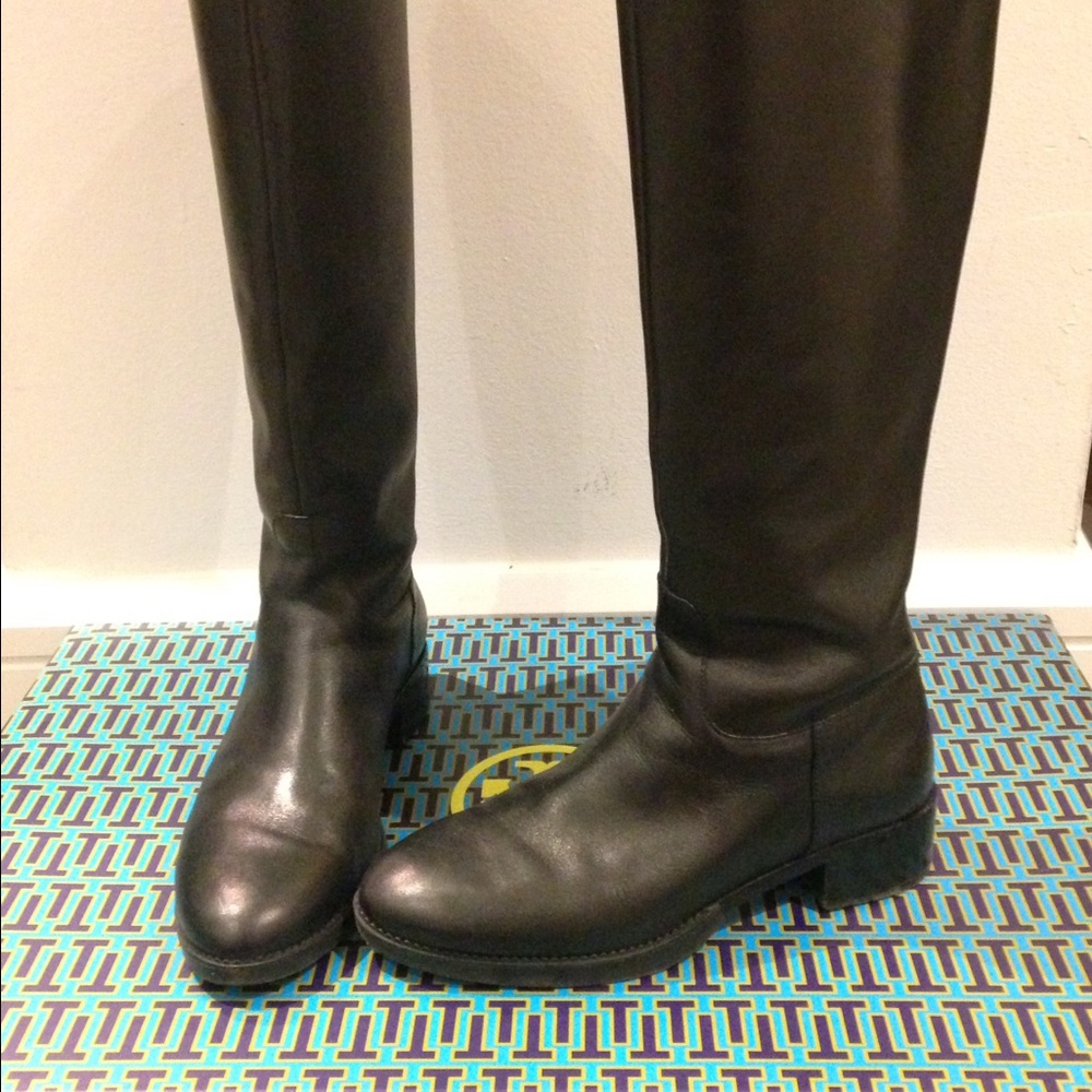 Tory Burch Black Sidney Boots 7