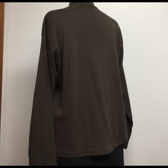 Liz Wear Mock Turtleneck Long Sleeve Top - Picture 3 of 4