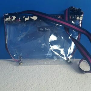 LIKE NEW Vera Bradley clear tote bag