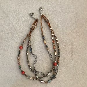 Silpada fiesta fun coral & shell