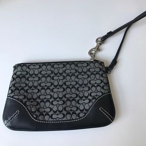 Coach wristlet/wallet.