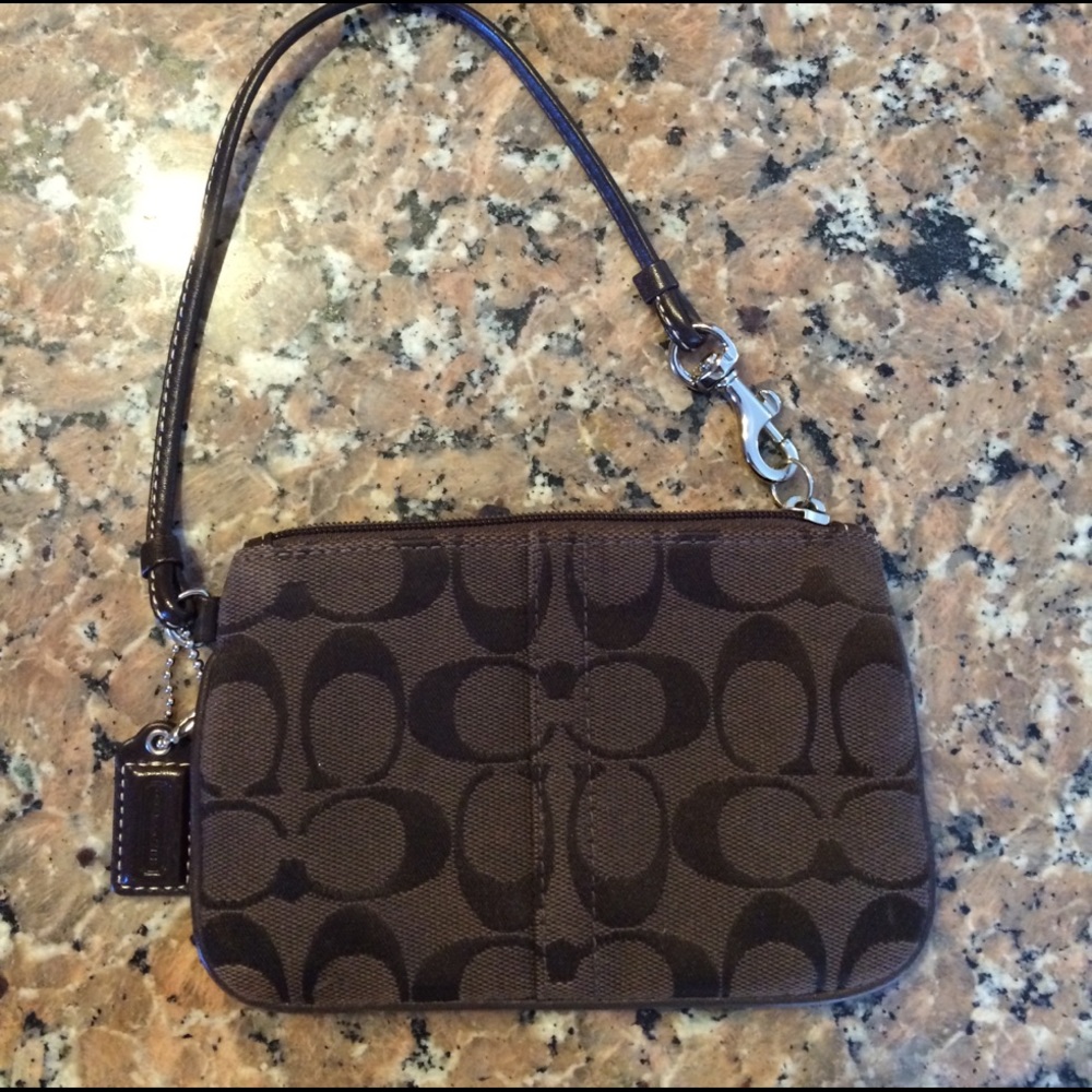 Coach wristlet