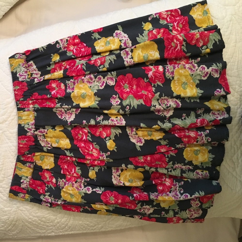 Victoria's secretes floral skirt