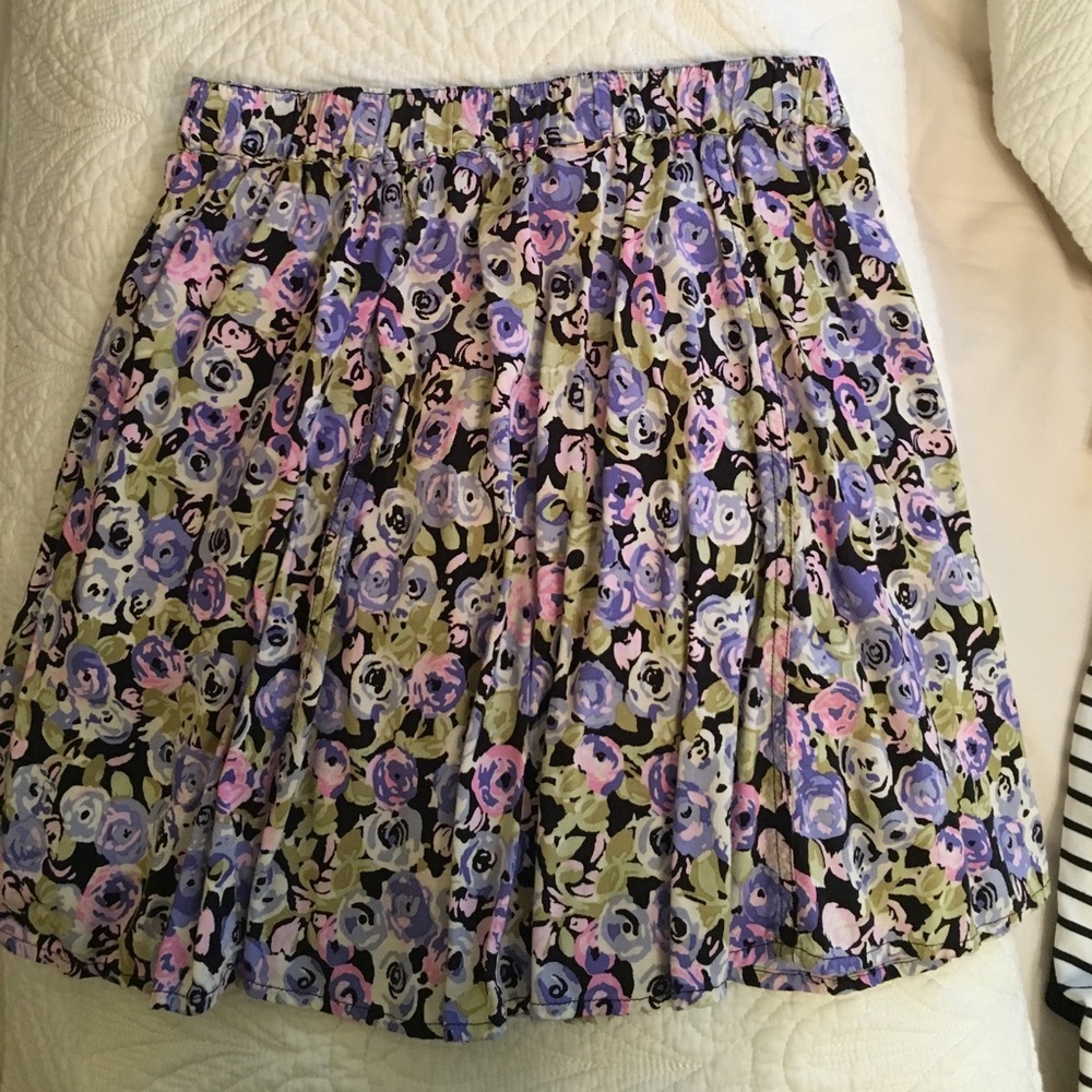 Victoria secretes floral skirt