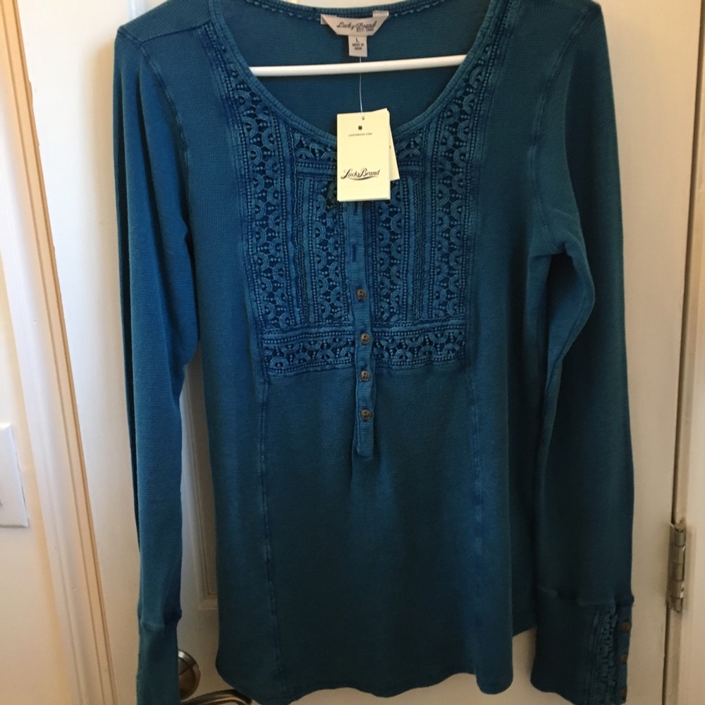 NWT Lucky brand thermal shirt