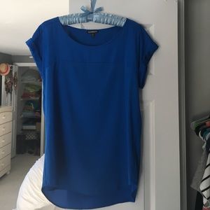 Express rolled sleeve blouse