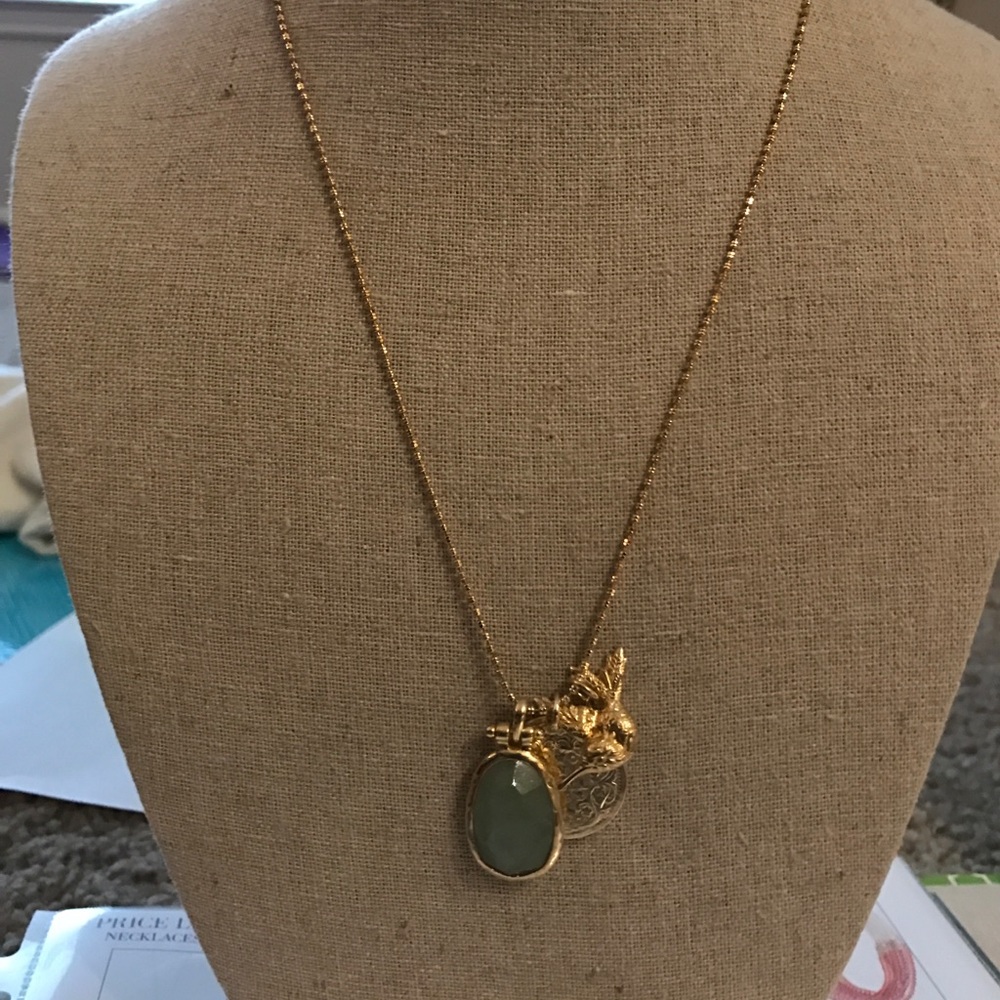 Stella & Dot Infinity Charm Necklace
