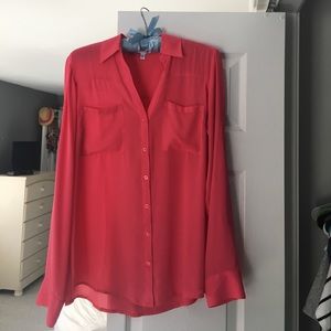 Coral Portofino Blouse