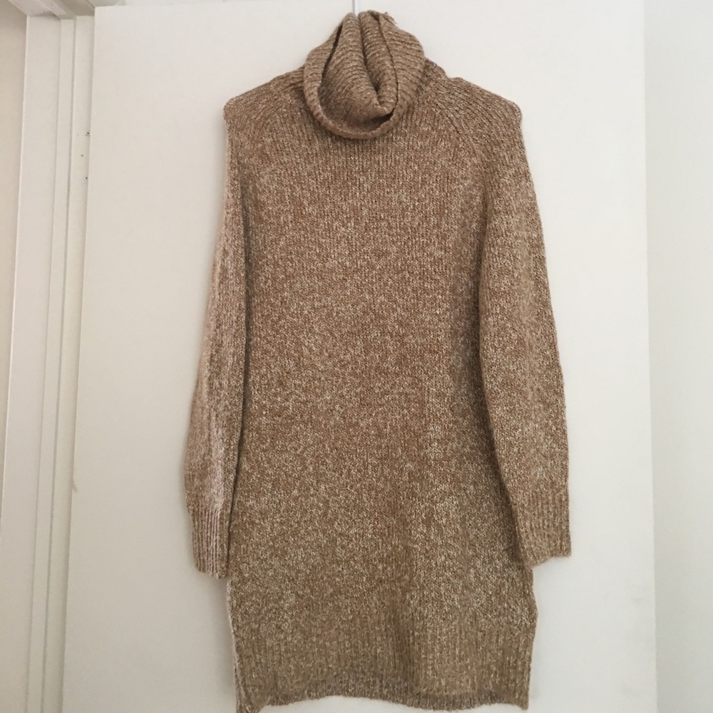 H&M Tunic Turtleneck Sweater
