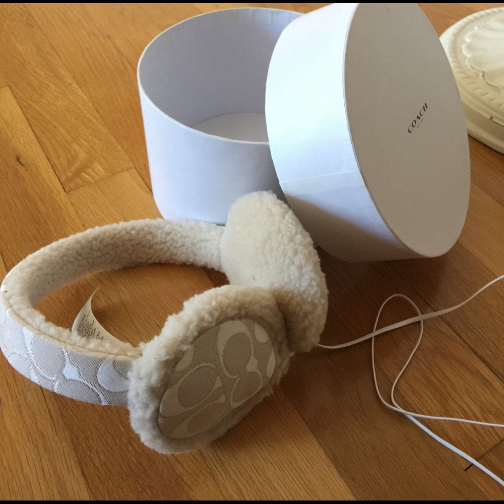 Coach Earmuff headphones