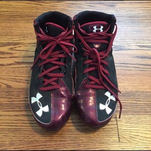 UA cleats. Last chance then getting donated