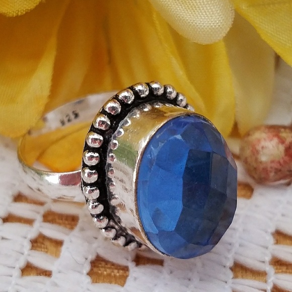 Jewelry - "FINAL PRICE" MYSTIC BLUE TOPAZ RING