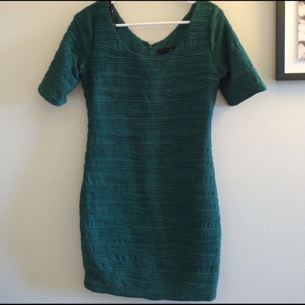 XXI Emerald Green Cocktail Dress
