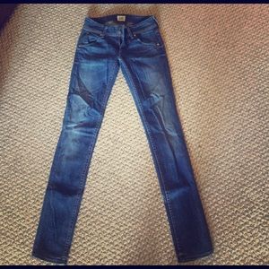 Hudson skinny jeans. Worn once.